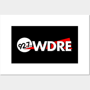 92.7 WDRE 1988 Throwback Design Posters and Art